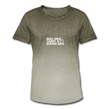 Realschulabschluss T-Shirt - real men carry a diaper