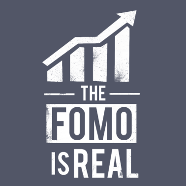 Motiv The FOMO Is Real Crypto BTC Investor Trader T Shir