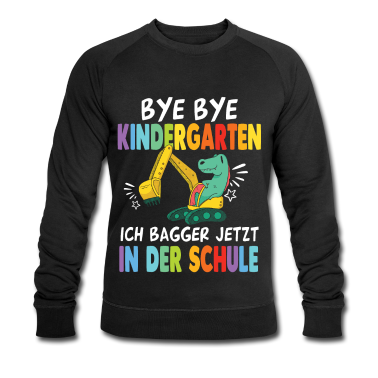 Einschulung Pullover - Schulkind Bagger Kindergarten Abschied