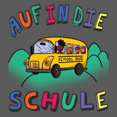 Motiv Schulanfang - Auf in die Schule
