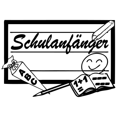 Motiv Schulanfänger .../+