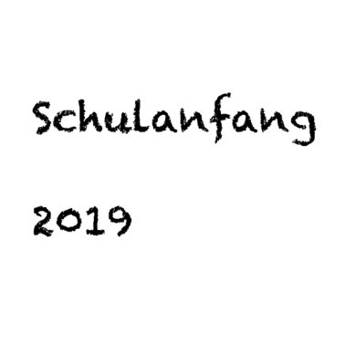 Motiv Schulanfang