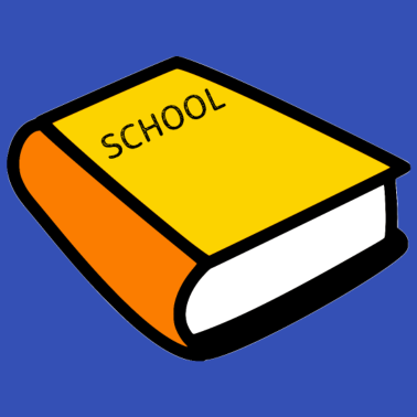 Motiv Buch für den Schulanfang