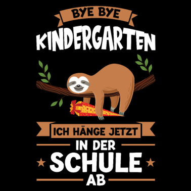 Motiv Schulanfänger Faultier Einschulung Geschenk