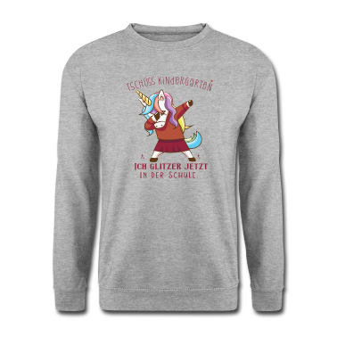 Einschulung Pullover - Tschüss Kindergarten Einhorn Schulanfänger