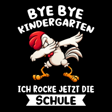 Motiv Schulanfang Schulkind Huhn Geschenk