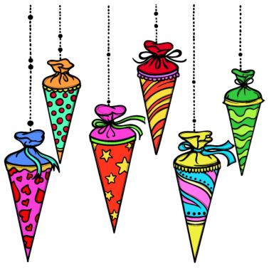 Motiv Schultüte Schulanfang Schulstart Schulbeginn