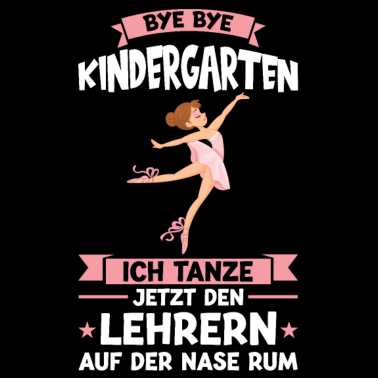 Motiv Schulkind Ballerina Schulanfänger Geschenk
