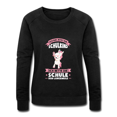 Einschulung Pullover - Schulkind Schulanfänger Einhorn Geschenk