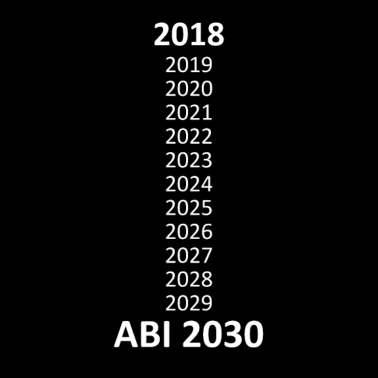 Motiv Abi 2030 Einschulung Schulanfang