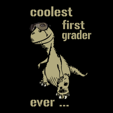 Motiv Schulanfang: Dino