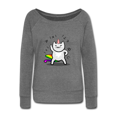 Einschulung Pullover - Einhornkatze Schulanfang