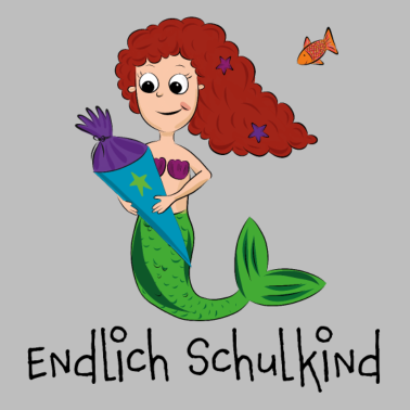 Motiv Schulanfang Meerjungfrau