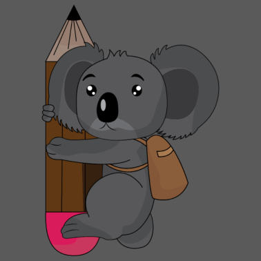 Motiv Schulanfang Koala