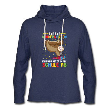 Einschulung Hoodie - Schulanfang Faultier Einschulung Geschenk