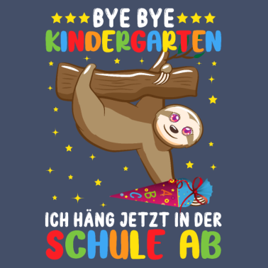 Motiv Schulanfang Faultier Einschulung Geschenk