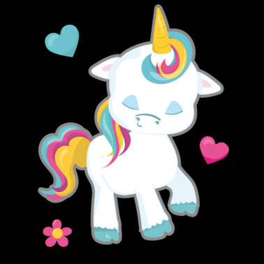 Motiv Einhorn Niedliches Pony Geschenk Frauen Kinder