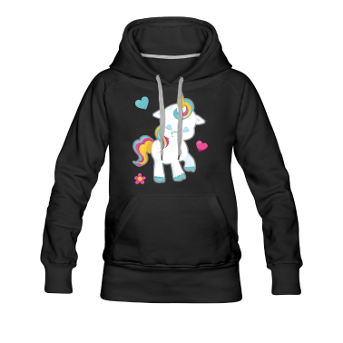 Einschulung Hoodie - Einhorn Niedliches Pony Geschenk Frauen Kinder