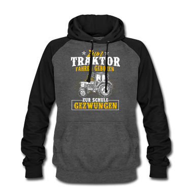 Einschulung Hoodie - Zum Traktor fahren geboren
