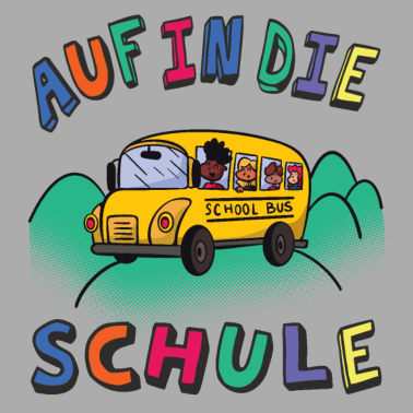 Motiv Schulanfang - Auf in die Schule