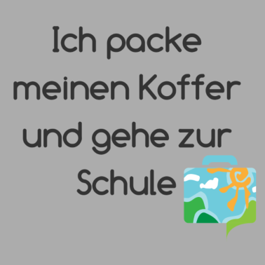 Motiv Schulanfang