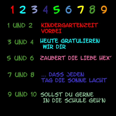 Motiv Schulanfang