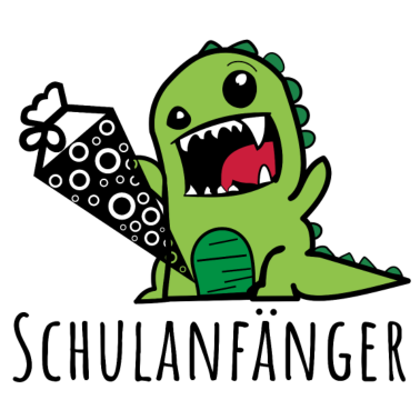 Motiv Schulanfänger (schwarz)