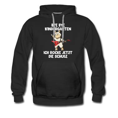 Einschulung Hoodie - Bye Bye Kindergarten Schulanfänger Schulanfang