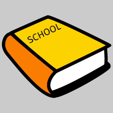 Motiv Buch für den Schulanfang