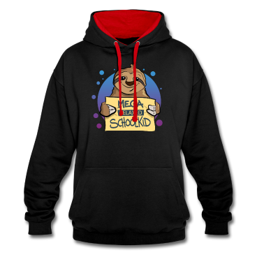 Einschulung Hoodie - Einschulung Faultier Schulanfang