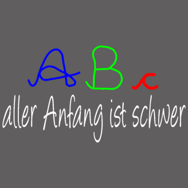 Motiv ABc - Der Schulanfang