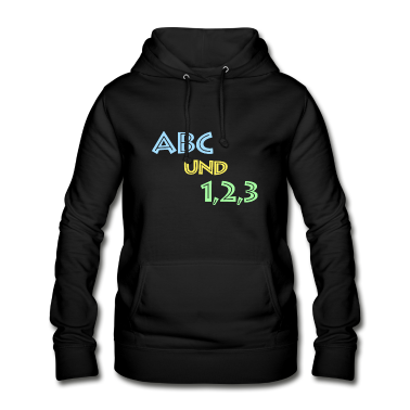 Einschulung Hoodie - ABC und 1,2,3 Schulanfang