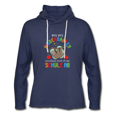 Einschulung Hoodie - Schule Schulanfänger Faultier