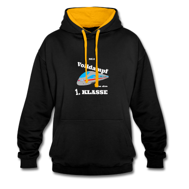 Einschulung Hoodie - Schule Schulanfang Zug