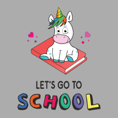 Motiv Schulanfang Einschulung. Auf in die Schule!