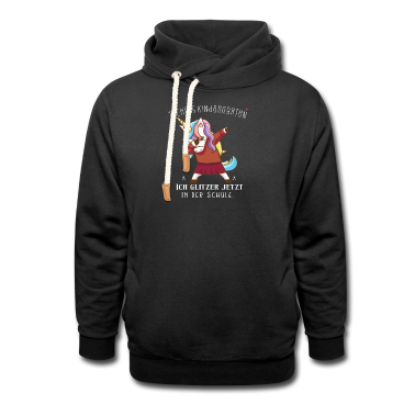 Einschulung Hoodie - Tschüss Kindergarten Einhorn Schulanfänger