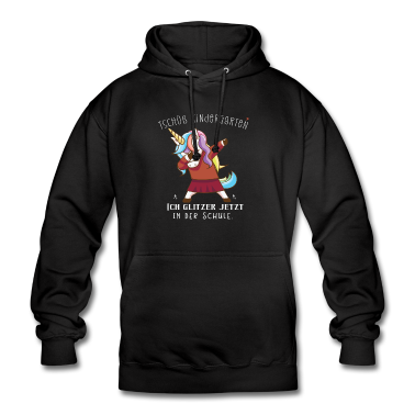 Einschulung Hoodie - Tschüß Kindergarten Einhorn Schulanfänger