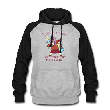 Einschulung Hoodie - Tschüss Kindergarten Einhorn Schulanfänger