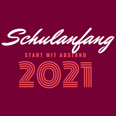 Motiv Schulanfang mit Abstand 2021