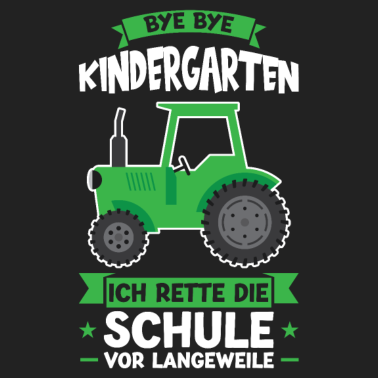 Motiv Schulanfang Traktor Einschulung Geschenk