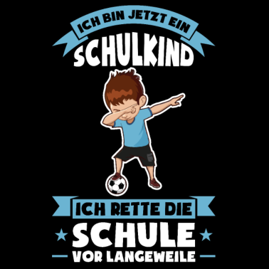 Motiv Schulkind Fußball Schulanfänger Geschenk