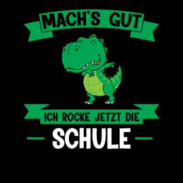 Motiv Schulkind Schulanfänger Dino Geschenk