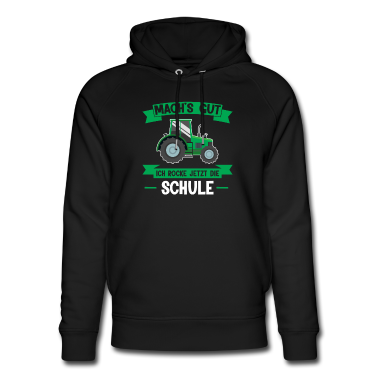 Einschulung Hoodie - Schulanfang Traktor Einschulung Geschenk