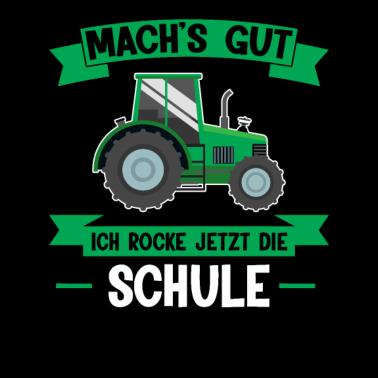 Motiv Schulanfang Traktor Einschulung Geschenk