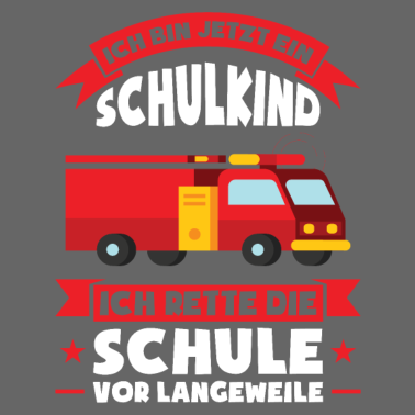 Motiv Schulkind Feuerwehr Schulanfänger Geschenk