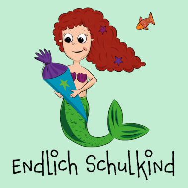 Motiv Schulanfang Meerjungfrau