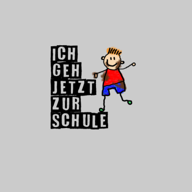 Motiv Schulanfang -Spruch für Kindergartenkind
