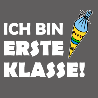 Motiv Ich bin erste Klasse! Schulanfänger-Shirt