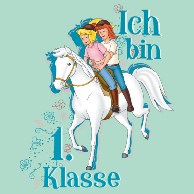 Motiv Bibi und Tina Ich Bin 1. Klasse