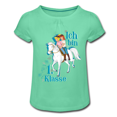 Einschulung T-Shirt - Bibi und Tina Ich Bin 1. Klasse